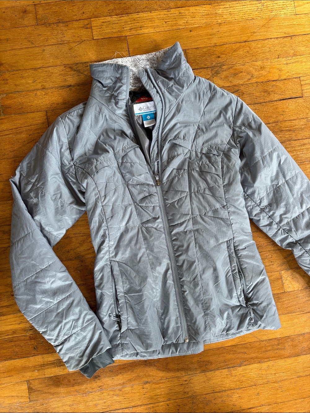 Columbia Women's Slate Blue Quilted Puffer Jacket